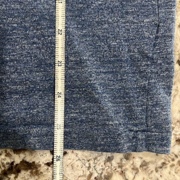 Polo by Ralph Lauren Men's V-neck Heathered Blue T-Shirt, VGUC. - Picture 5 of 5